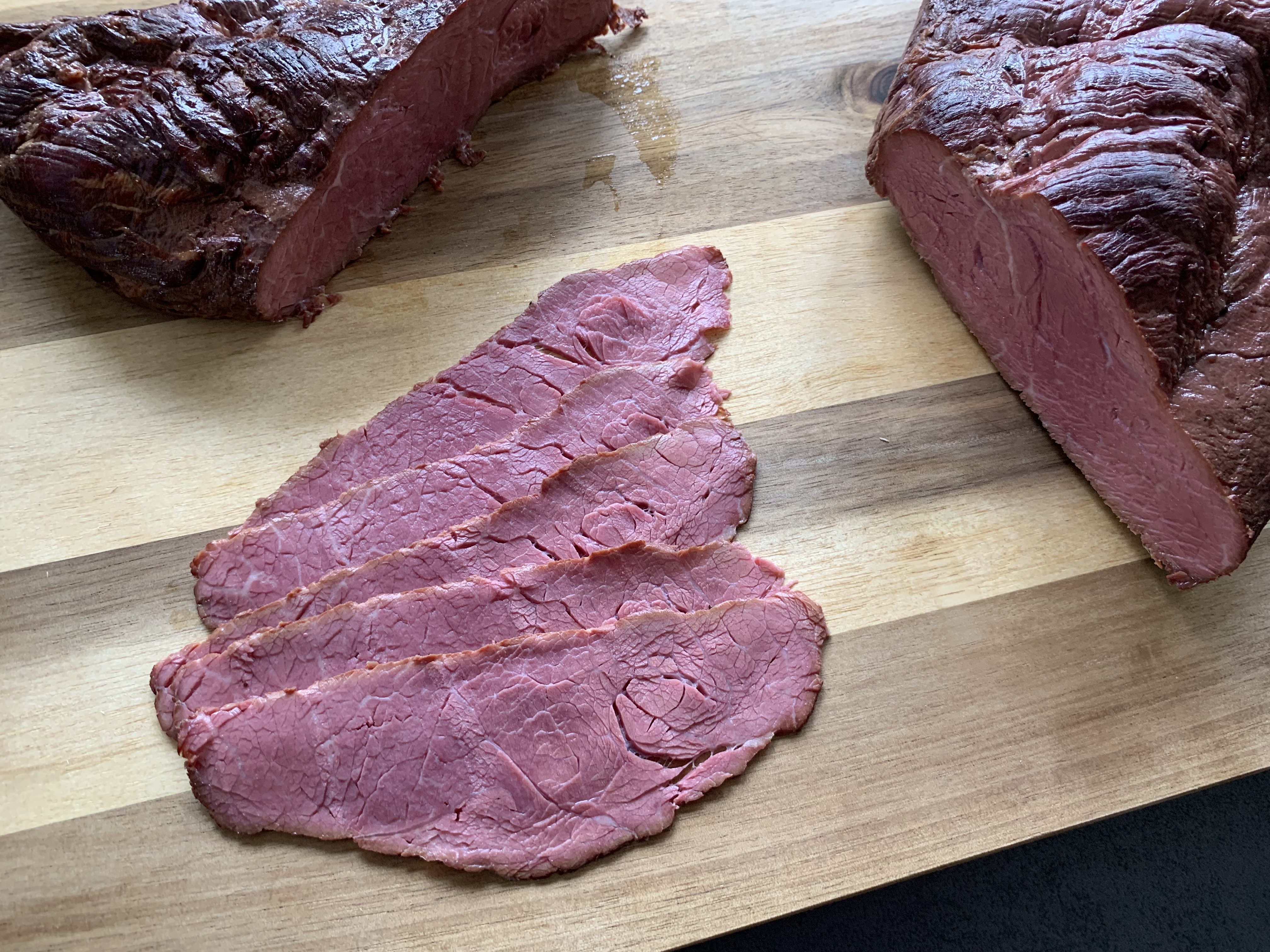 Alternative view of Saftschinken geschnitten