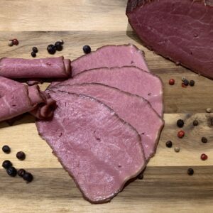 Saftschinken geschnitten