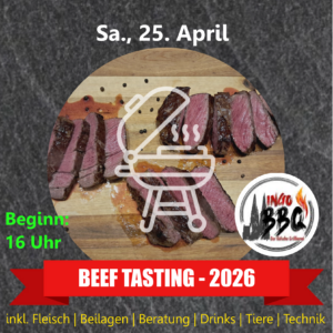 Beef Tasting - 25. April '26